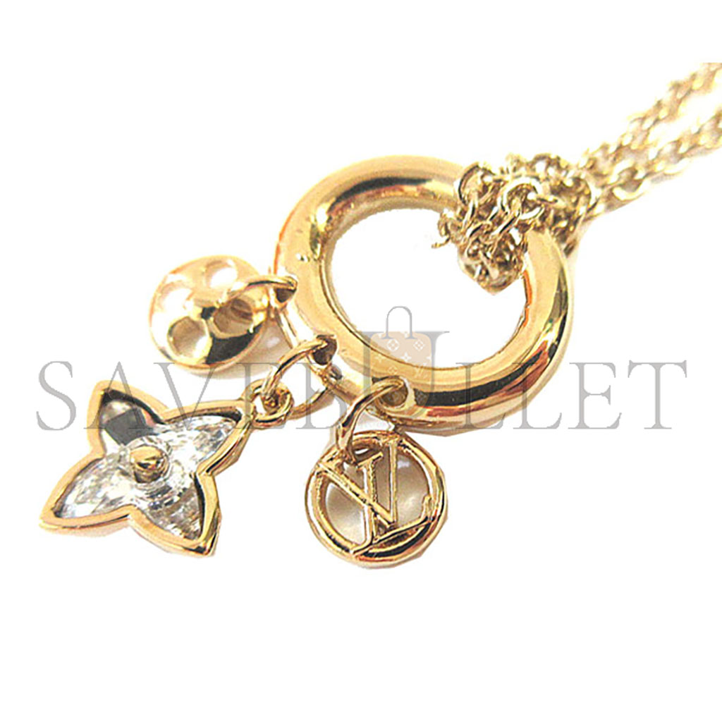 LOUIS VUITTON COLLIER MY BLOOMING STRASS NECKLACE M00592